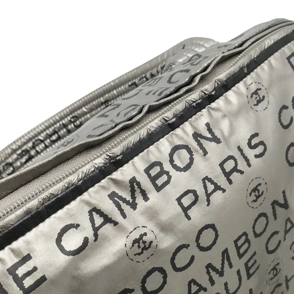 CHANEL Silver Shoulder Bag